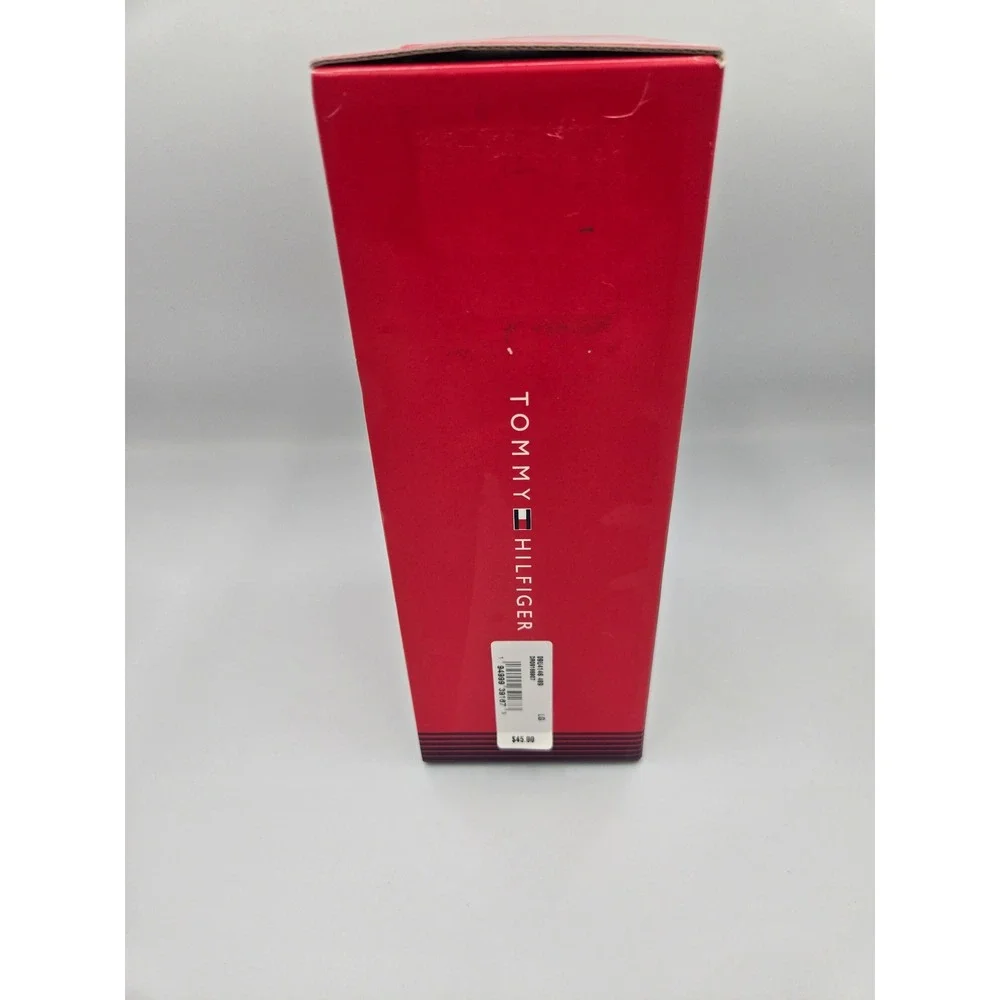 Tommy Hilfiger Mens Large 4-Pack Cotton Stretch Boxer Briefs Navy Red Blue NEW